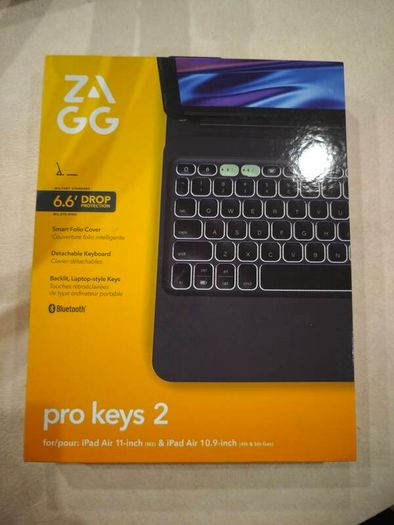 ZAGG PRO KEYS 2 iPad Case with keyboard
