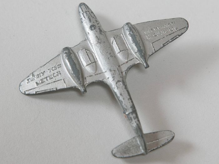 Set of Dinky die-cast 732 Meteor planes