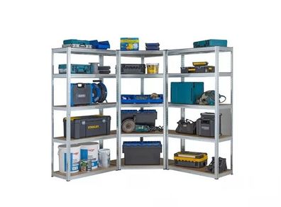 Corner Shelving / Racking Kit For Shed Garages Shops Office