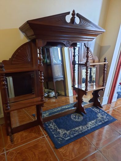 antique overmantel