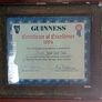 Rare Vintage 1994 Guinness Certificate Excellence Image 4