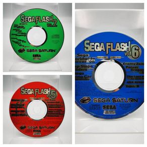 Sega Flash Demo Disc Job Lot