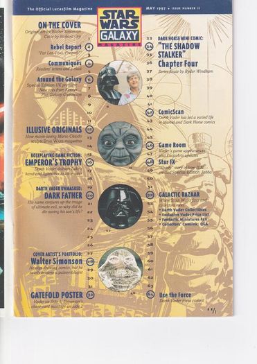 Star Wars Galaxy Magazine #11 Darth Vader Special Issue May 1997