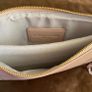 Katie Loxton Hello Beautiful Perfect Pouch Clutch Bag Vegan Leather Dusty Pink 6 x 9.5 inches BNWT Image 3