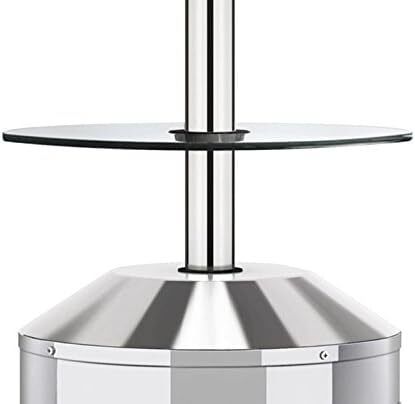 8kW Gas Patio Heater Outdoor Garden Heater with Wheels