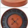 Terracotta Disused chimney pot lid x2 Image 3