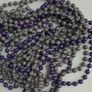 Three Necklaces Purple and Grey Image 2