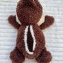 Disney Chip Red Cheek Giga Jumbo Lying Down Sega Chip & Dale Plush Approx. 43 cm Length Used Please see photos Image 3