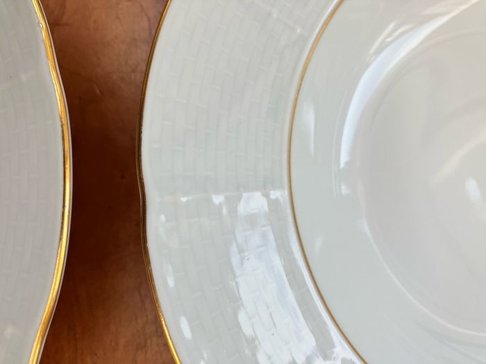 4 Soup Bowls ,  Vintage Dinnerware by Thun, Czechoslovakia