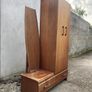 Wardrobe - Mid Century Combination Wardrobe Image 7