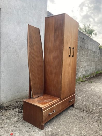 Wardrobe - Mid Century Combination Wardrobe