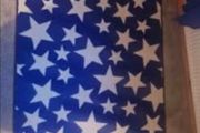 Blue star rug 120x170