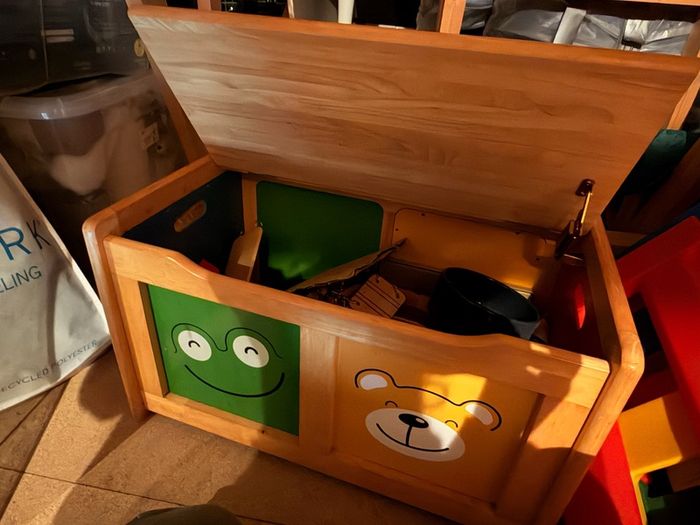 Wooden Kids Toy Storage Box / Toy Chest