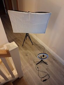 Photography lights for video set