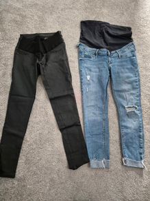 maternity jeans bundle size 8