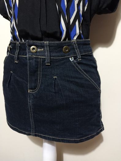Blue Denim Skirt