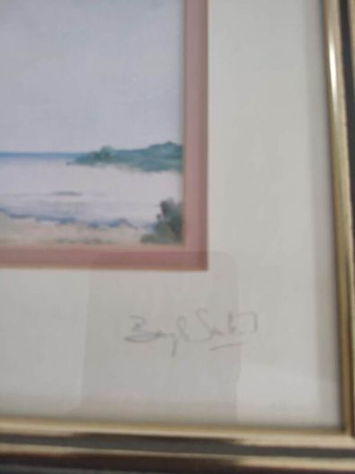 Set Of 4 Framed And Signed Photo Prints By Baryl Suitor Irish Artist.