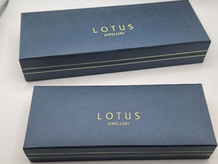 Vintage sterling silver lotus set