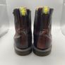 Women's DR MARTENS Flora Genuine Leather Chelsea Ankle Boots UK 5 EU 38 Cherry Image 4