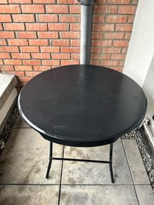 Outdoor table, foldable, Anthrazit, 76cm