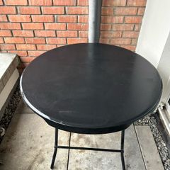 Outdoor table, foldable, Anthrazit, 76cm