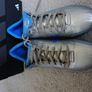 Football Boots Nike Mecurial Vapor II Sliver/Blue (2004) Size 8.5UK SG Image 7