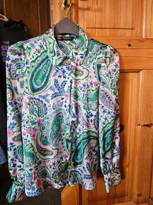 Zara Satin Blouse