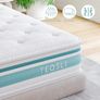4FT6 Double Mattress, 10 Inch Gel Memory Foam Hybrid - 7 Zone Orthopedic Pocket Sprung Mattress, Medium Firm for Back Pain Relief, 135x190x25 cm Image 6