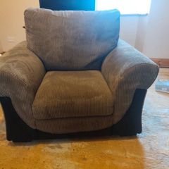 Couch with armchair
