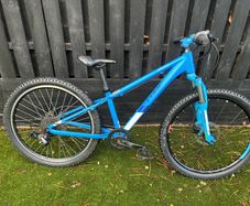 Cube acid race kids mountain bike 24inch blue