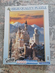Like NEW Clememtoni Castle Puzzle 1500 pieces