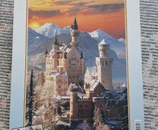 Like NEW Clememtoni Castle Puzzle 1500 pieces