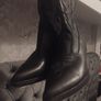 New Black cowboy boots Image 4