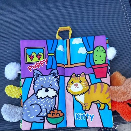 jollybaby soft book Brand New Plush Tail
