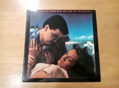 Deaf School - 2nd Honeymoon. 1976. Lp. Vinyl Record Album. Rock New Wave Punk