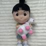 Despicable Me approx. 15 Plush Agnes Holding Fluffy Unicorn Universal Studios new Bit Dirty Please see pictures Image 2