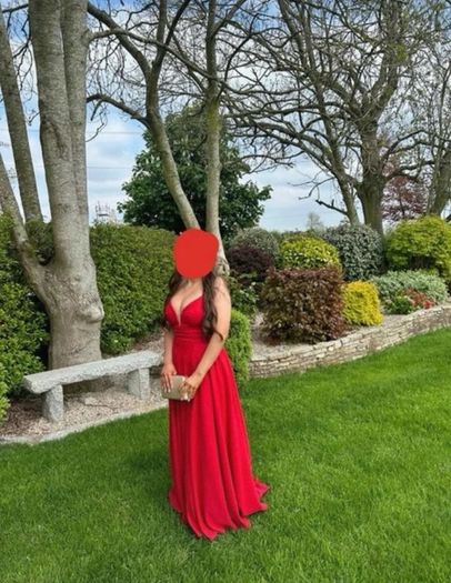 red debs dress