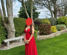 red debs dress