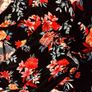 black flowery top size 14 Image 3