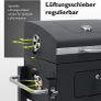 Grillwagen Toronto Click Charcoal Barbecue, Anthracite/Stainless Steel, 56 x 41.5 cm Image 9