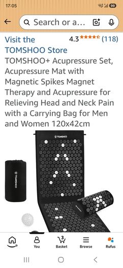Tomshoo acupressure set