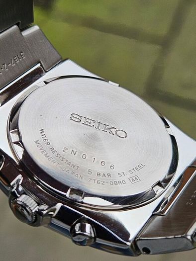 Watch Seiko Alarm Chronograph. Quartz