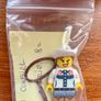 Lego minifigure Cowgirl - Series 8 (2012) Image 3