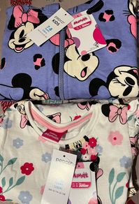Minnie Mouse hoodie & tshirt age 7/8 years BNWT