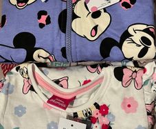 Minnie Mouse hoodie & tshirt age 7/8 years BNWT