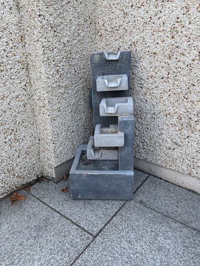 Water fountain with light still for sale due to time wasters