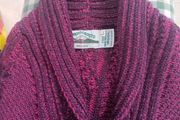 ladies aran cardigan