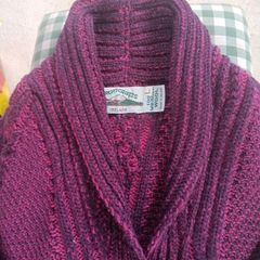 ladies aran cardigan