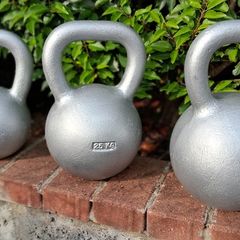 Stan Pike Hand-Forged Kettlebell Set (16kg, 25kg, 32kg) Authentic Physical Culture