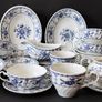 A Set of Johnson Brothers Blue Bird Pattern Earthenware Tableware Image 8